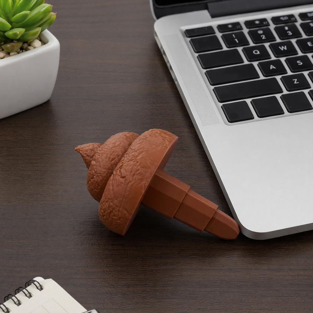 Fake Poop Gag Gift - Grappige poep ornamenten intrekbare poepzwaarden poep