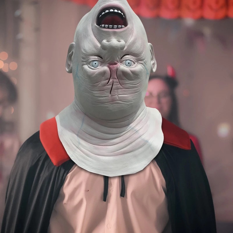 Latex Alien Mask Realistic - Realistisch latexmasker van een angstaanjagend enorm