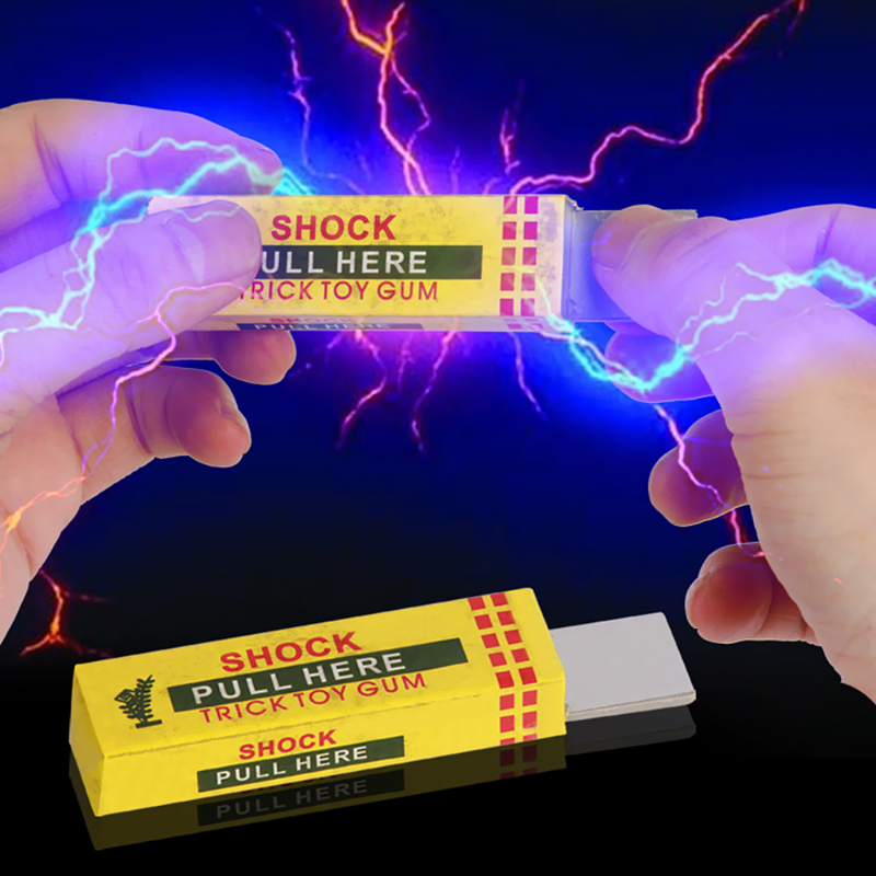 Shock Pen Prank Toy - Elektrische Schok Joke Kauwgom Trekkop Schokkend