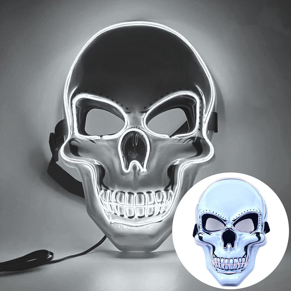 Led Purge Mask Halloween - Mode Horror Halloween Schedel Masker Halloween