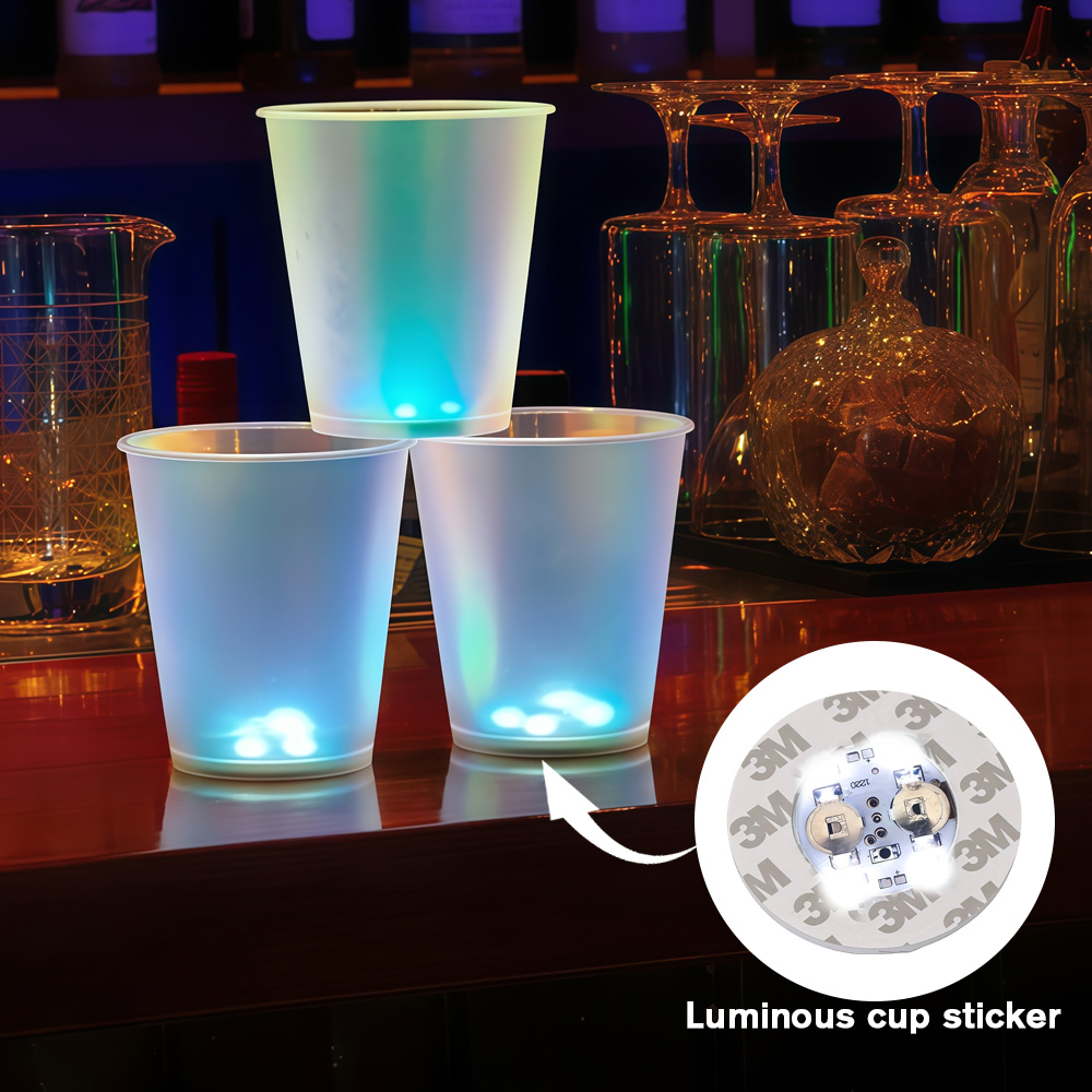 Glow In The Dark Party Glasses - 10 stuks LED Glow in The