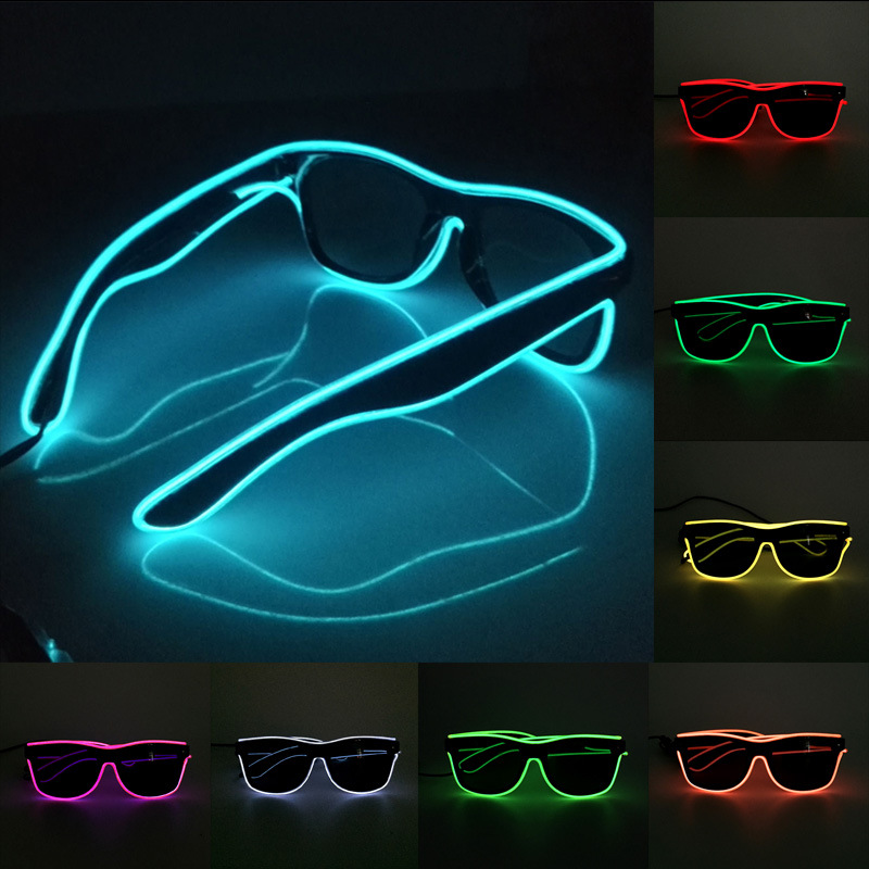 Glow In The Dark Party Glasses - NIEUWE Led Bril Verlichting Rave Partijen