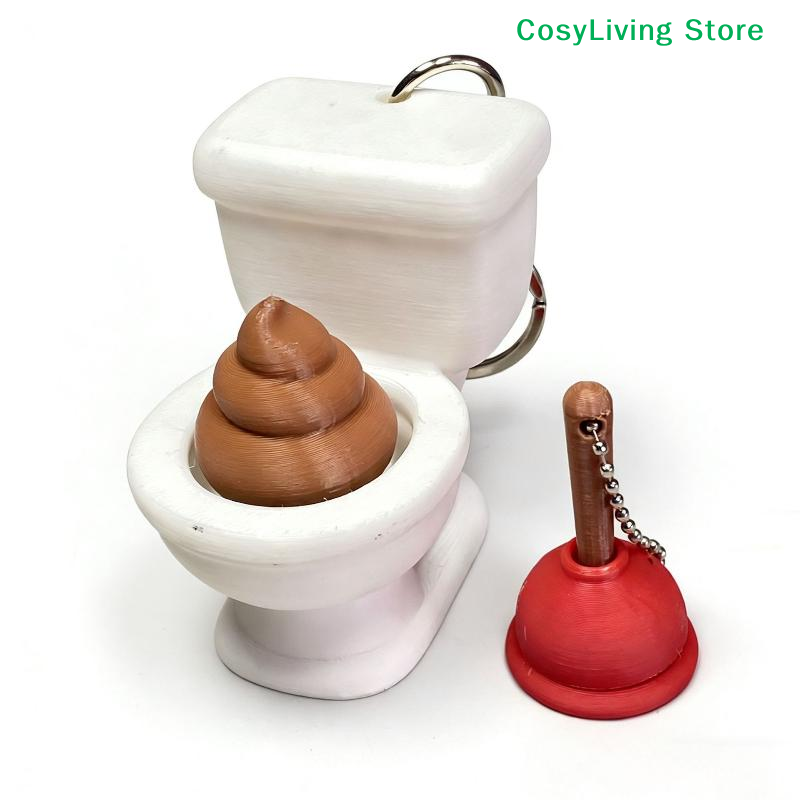 Novelty Gifts - [CL] 1/2 Stuks Kalmerende Sleutelhanger Sleutels