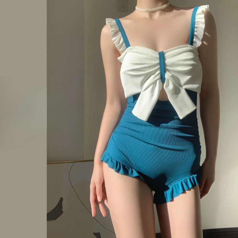 Costumes - Leuke badkleding met strikdetail, dames elegant