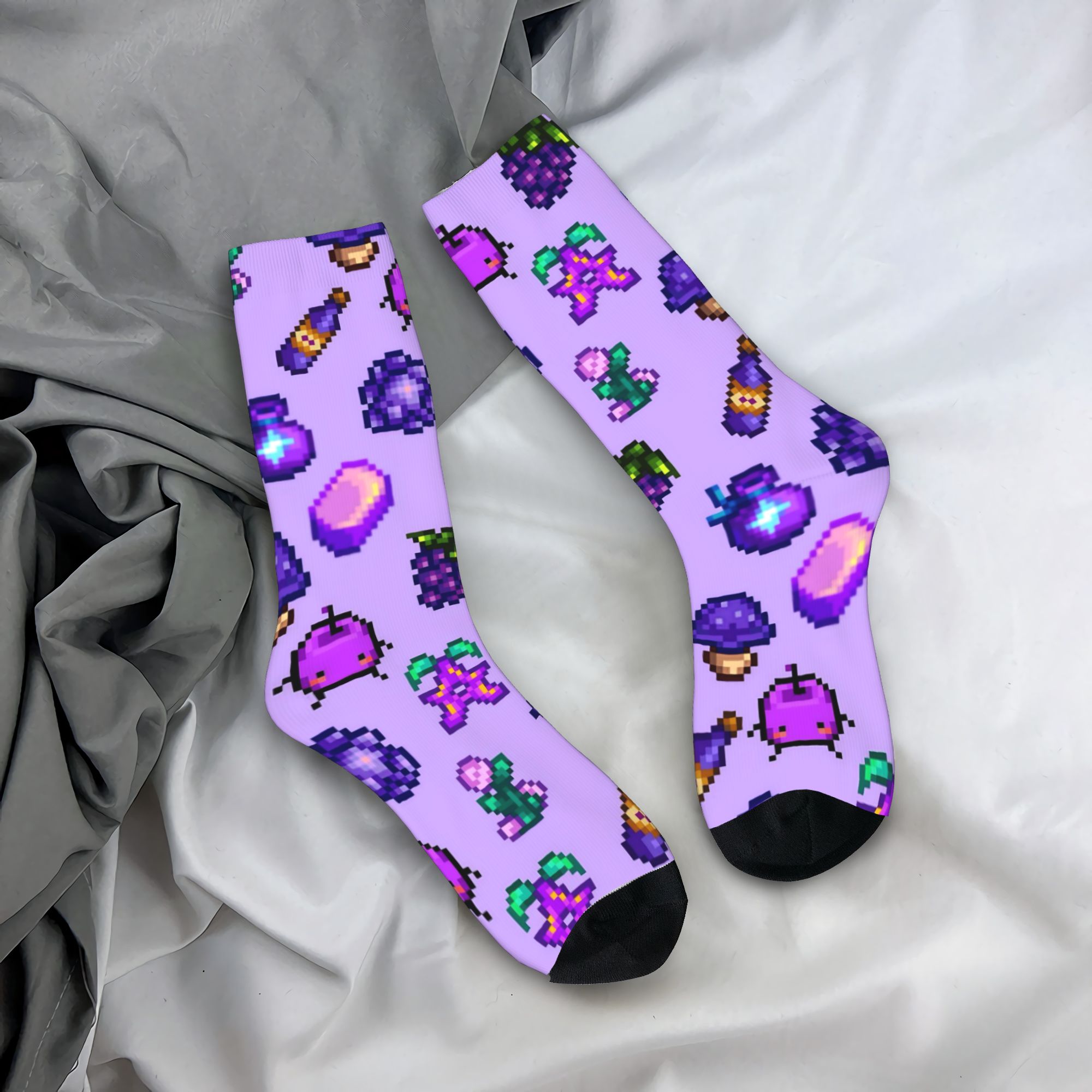 Funny Chicken Leg Socks - Stardew Valley Dieren Kip Kousen Vrouwen