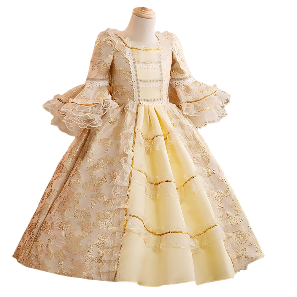 Medieval Renaissance Dress Women - Fantasia Middeleeuwse Hofprinses Cosplay Jurk Jeugd