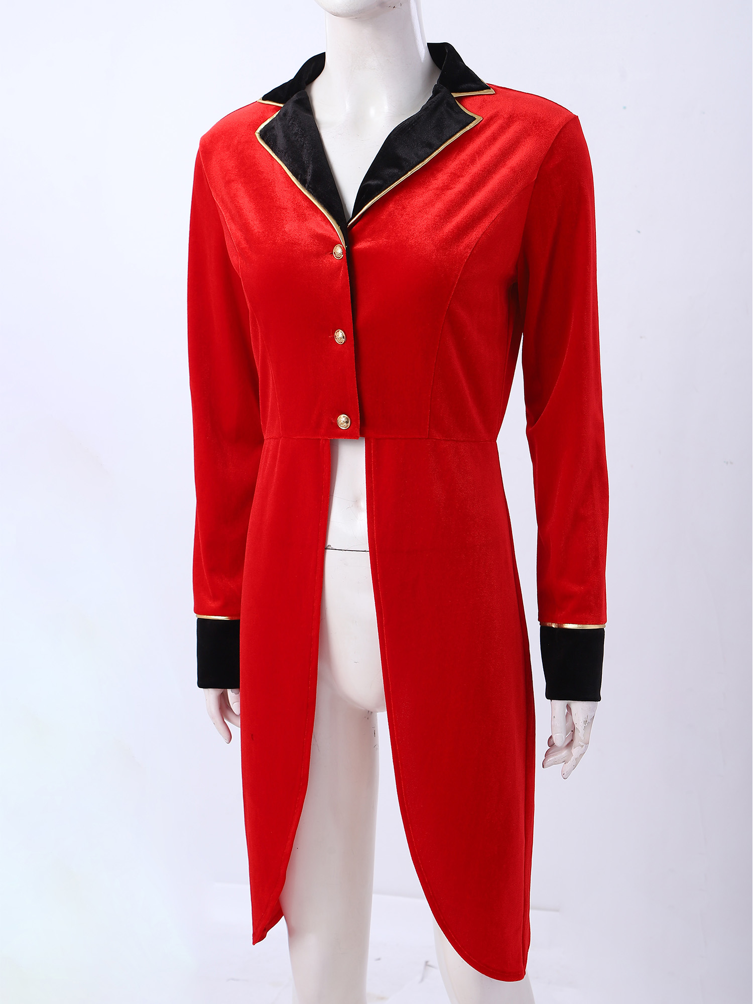 Costumes - Dames Circusdirecteur Jasje Frac Showman Kostuum