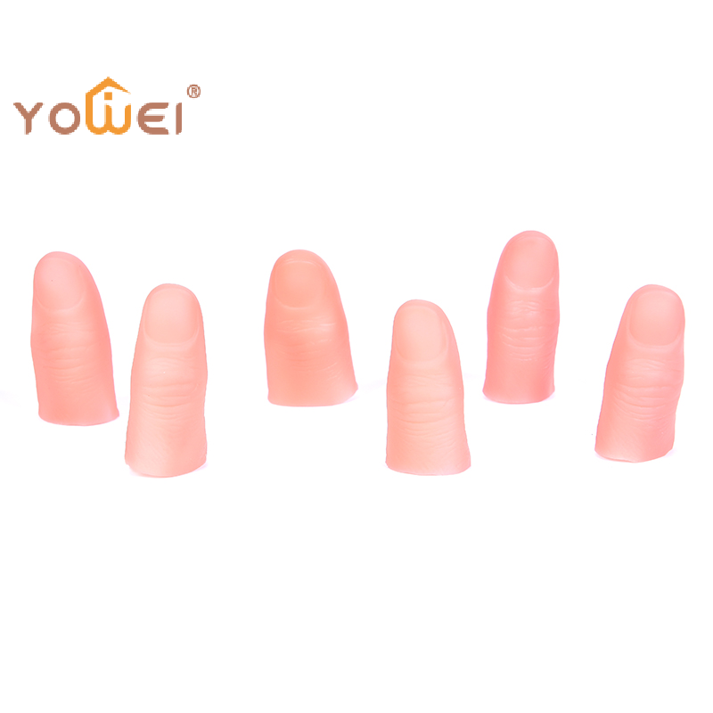 Thumb Tip Magic Trick Set - Nieuwste 3 stuks/set nep zachte duimtip