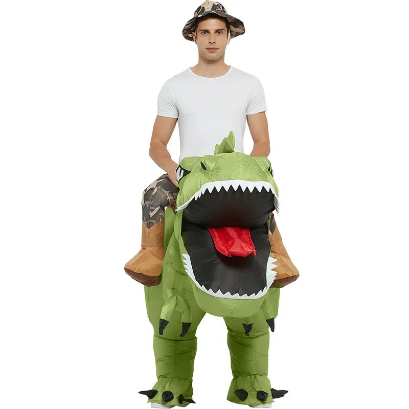 Volwassen Opblaasbare Hallowee - Inflatable Dinosaur Costume Adult recensie en prijs