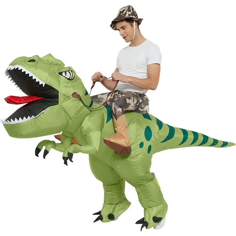Volwassen Opblaasbare Hallowee - Inflatable Dinosaur Costume Adult recensie en prijs