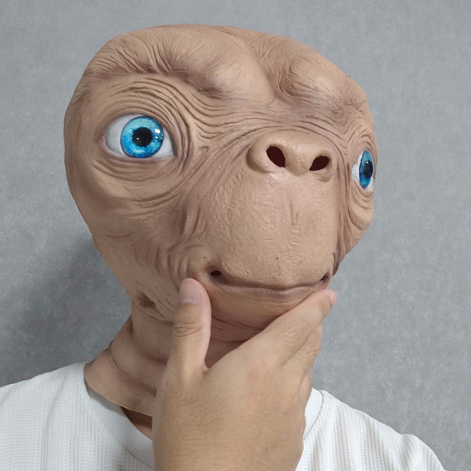 Realistisch ET Alien Latex Mas - Latex Alien Mask Realistic recensie en prijs