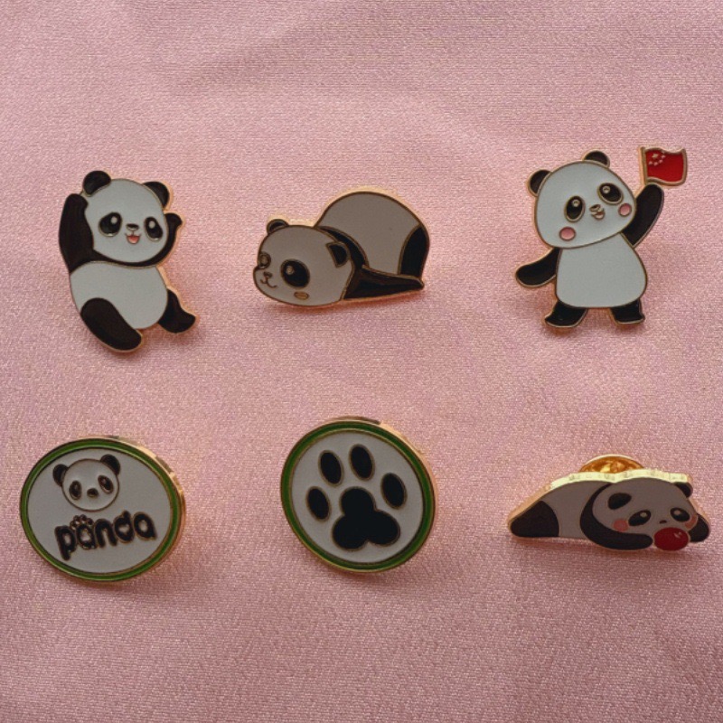 6 stks Cartoon China Panda Bad - Party Supplies recensie en prijs
