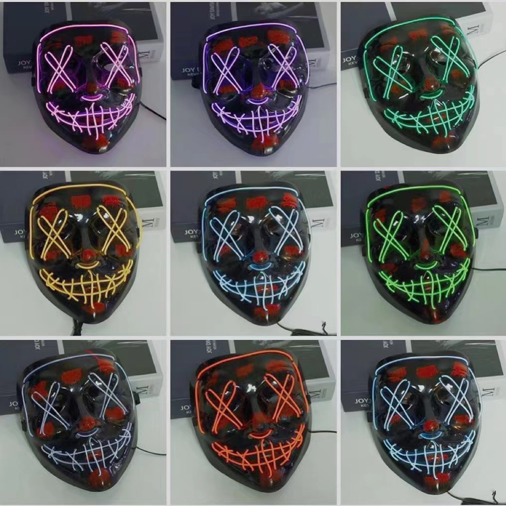 Halloween Maskers Voor Mannen  - Led Purge Mask Halloween recensie en prijs
