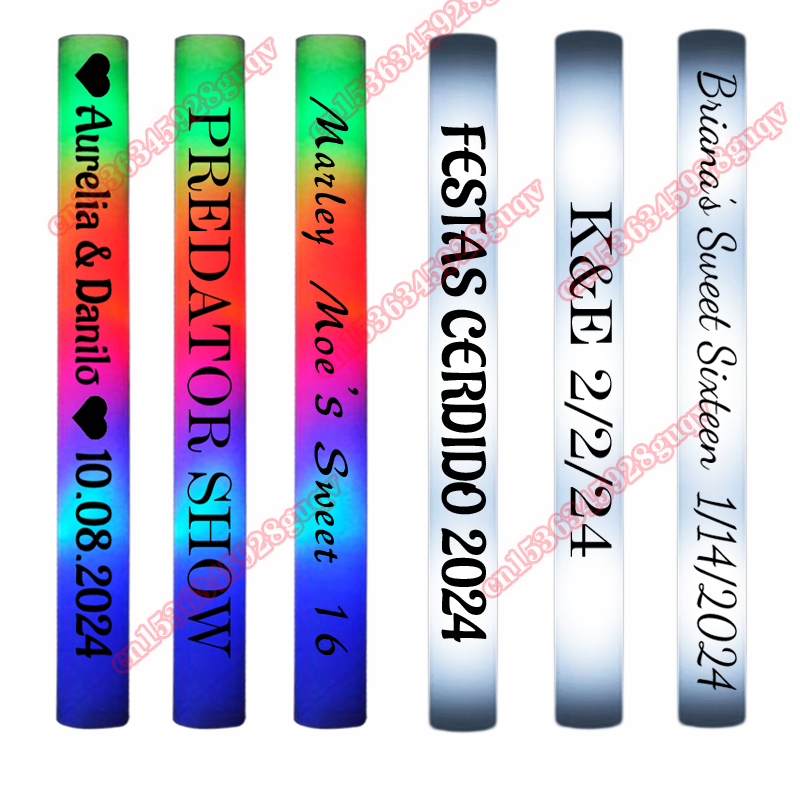 30 Stuks Led Foam Sticks Wit L - Flashing Led Foam Sticks Party recensie en prijs