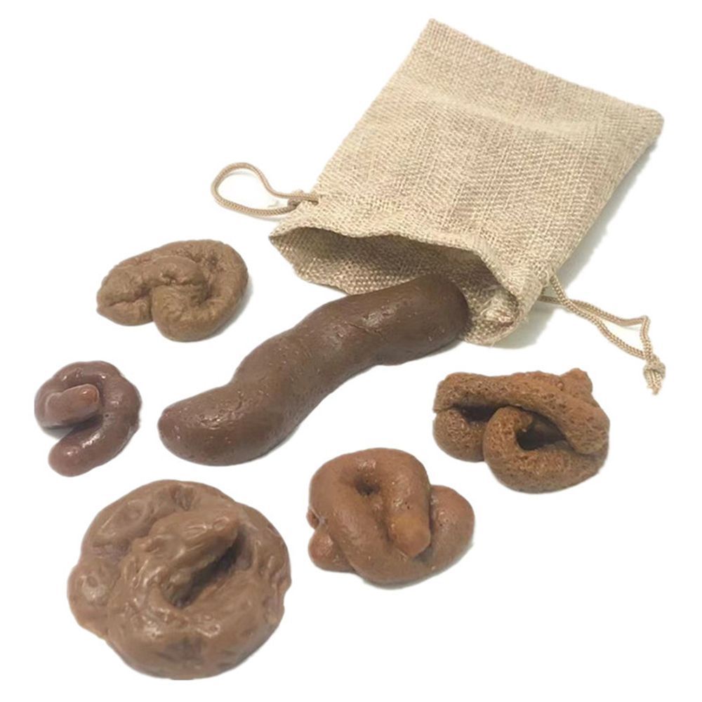 6 stuks poep-grapjes grappige  - Fake Poop Gag Gift recensie en prijs