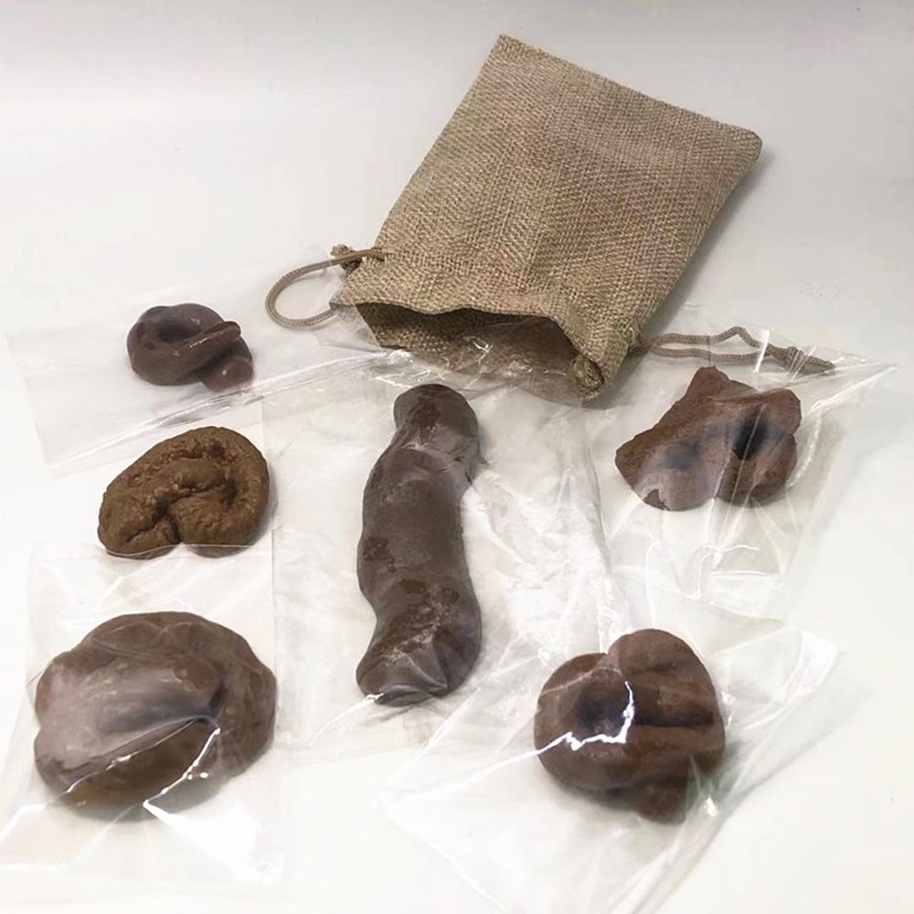 6 stuks poep-grapjes grappige  - Fake Poop Gag Gift recensie en prijs