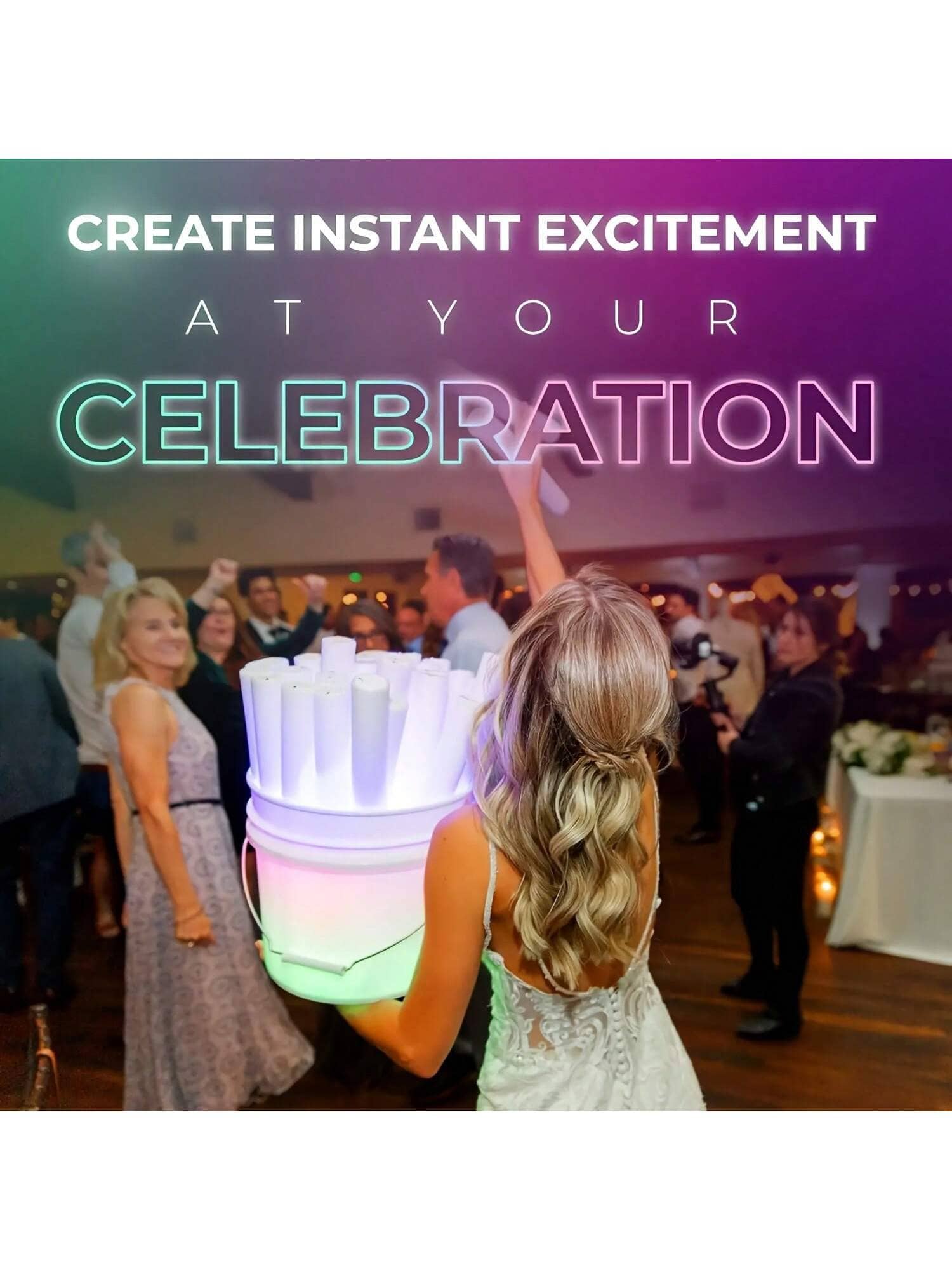 Schuim Glow Sticks Levendige E - Flashing Led Foam Sticks Party recensie en prijs