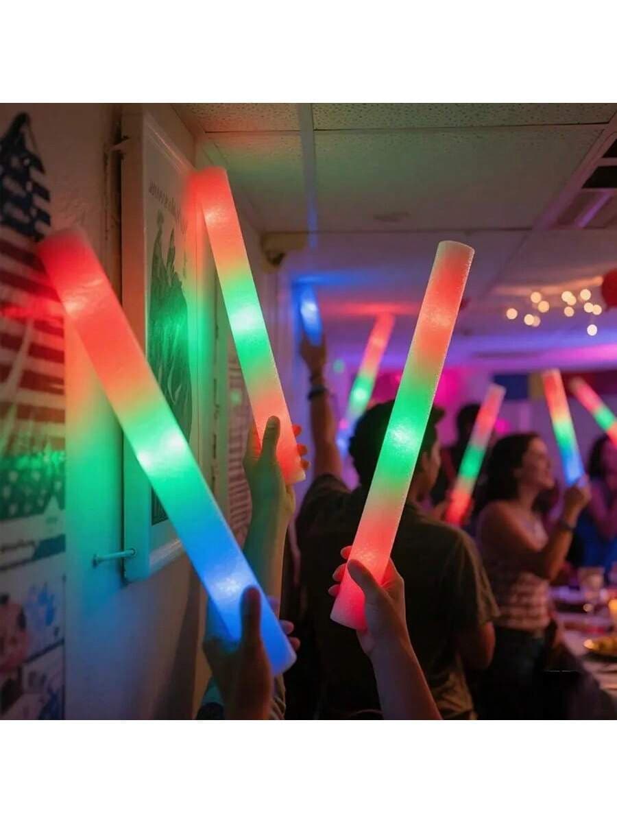 Schuim Glow Sticks Levendige E - Flashing Led Foam Sticks Party recensie en prijs