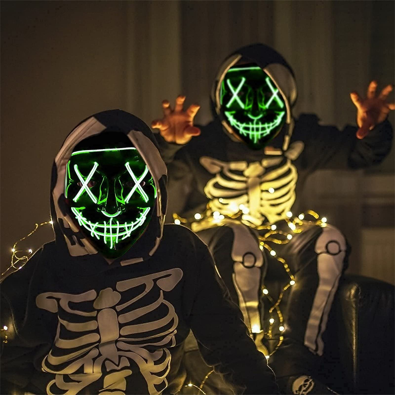 Enge Halloween Cosplay Light u - Led Purge Mask Halloween recensie en prijs