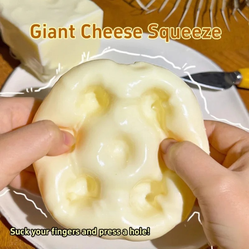 Taba Squishy Cheese Cube Stres - Novelty Gifts recensie en prijs