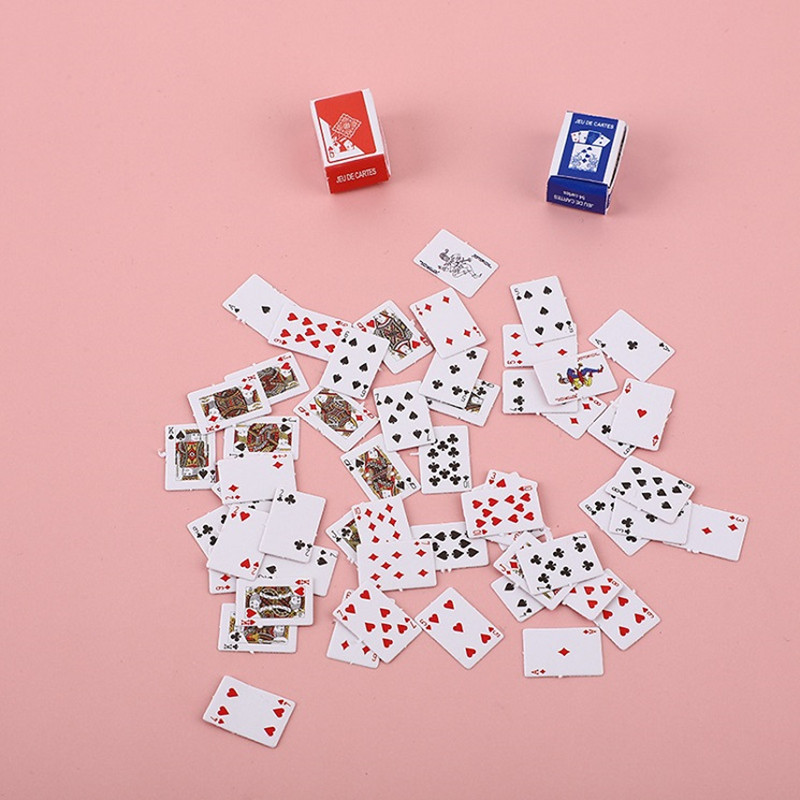 1 set Mini Poker Speelkaarten  - Prank Toys recensie en prijs