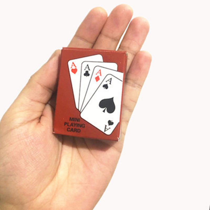 1 set Mini Poker Speelkaarten  - Prank Toys recensie en prijs