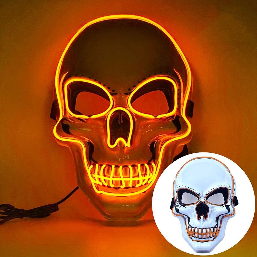 Mode Horror Halloween Schedel  - Led Purge Mask Halloween recensie en prijs