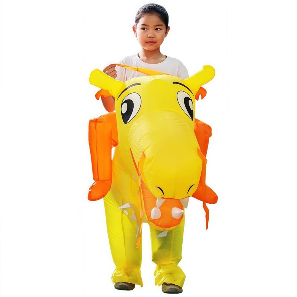 Kind rijden op dinosaurus opbl - Inflatable Dinosaur Costume Adult recensie en prijs