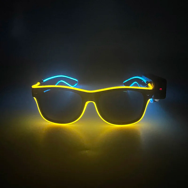 Nieuwe coole draadloze oplicht - Glow In The Dark Party Glasses recensie en prijs