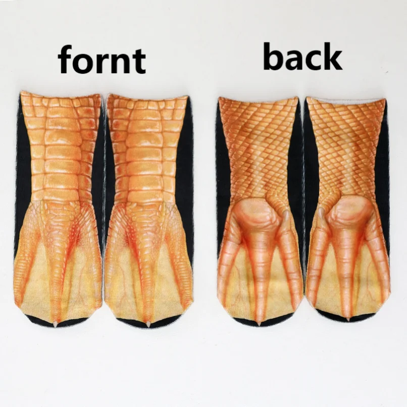 Leuke Sokken 3d print Grappige - Funny Chicken Leg Socks recensie en prijs