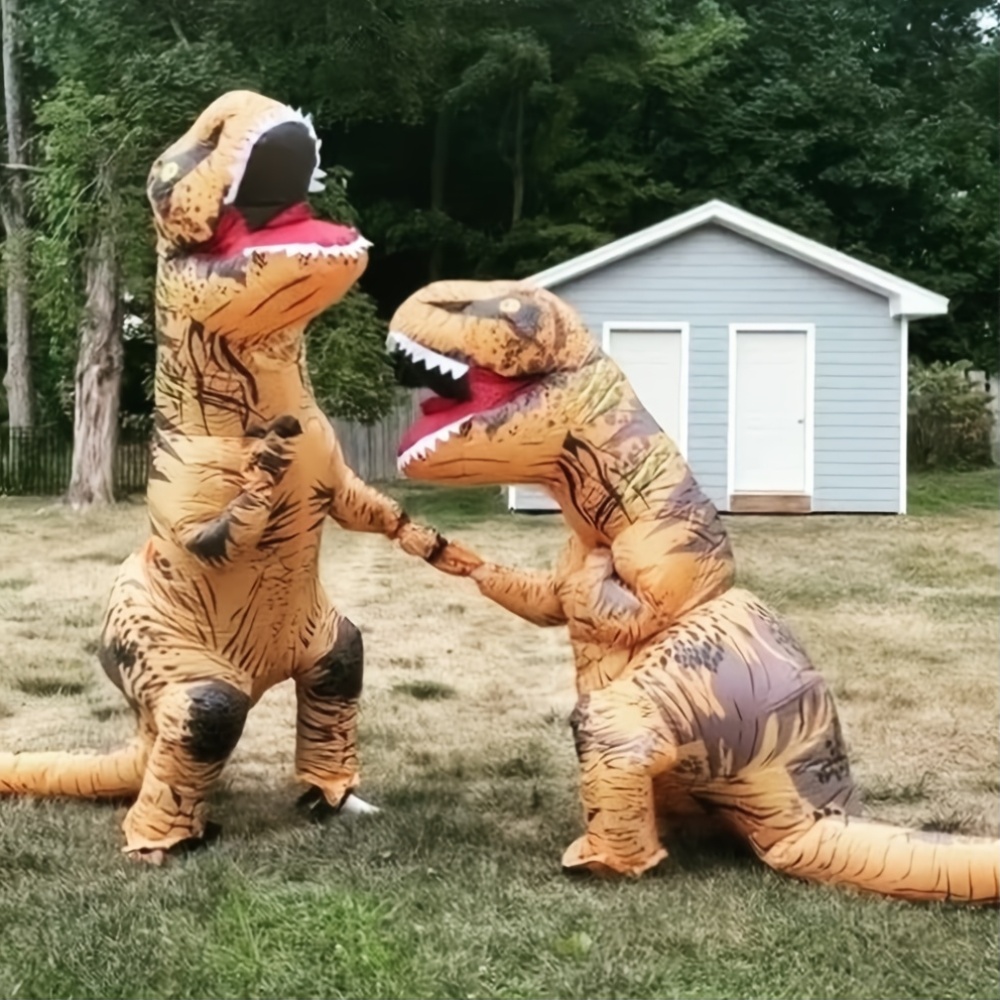 Opblaasbaar dinosaurus Hallowe - Inflatable Dinosaur Costume Adult recensie en prijs