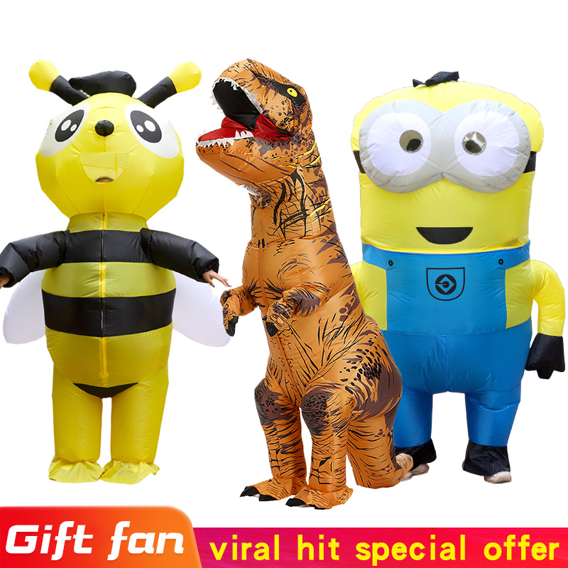 Opblaasbaar muizenfeestkostuum - Inflatable Dinosaur Costume Adult recensie en prijs