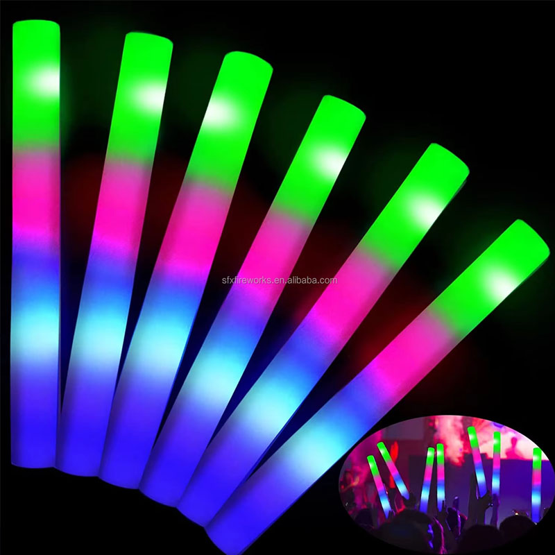 20 stuks schuim glowsticks kle - Flashing Led Foam Sticks Party recensie en prijs