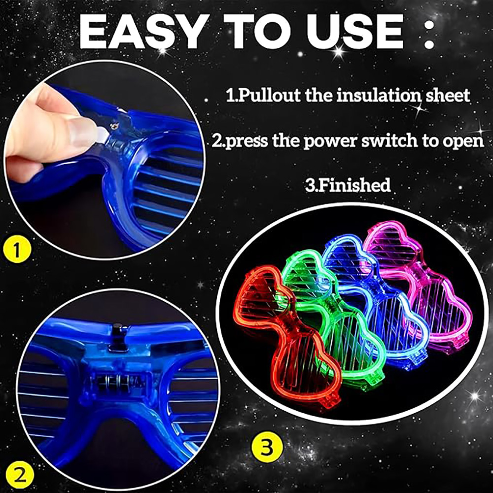 5/10/20/30/50 Bulk Light Up Br - Glow In The Dark Party Glasses recensie en prijs