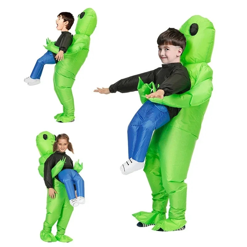 EN Monster Opblaasbare Cary Gr - Inflatable Dinosaur Costume Adult recensie en prijs