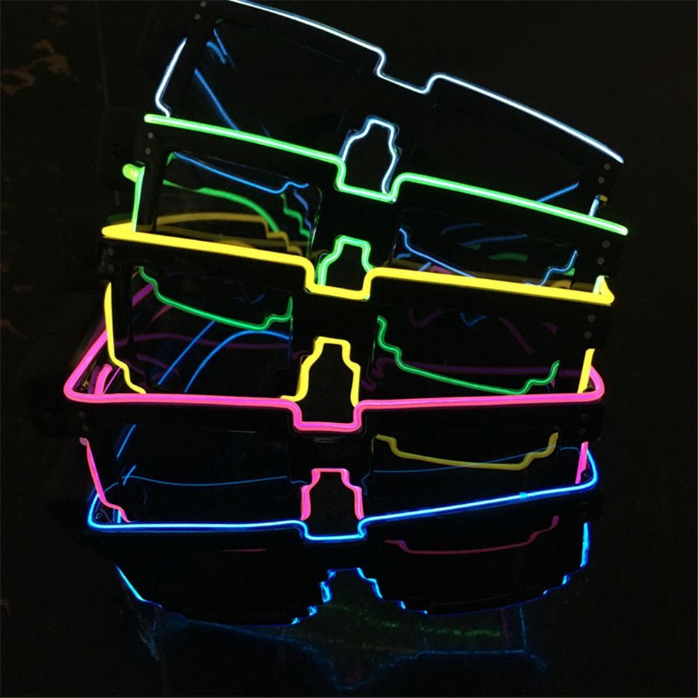 Nieuwe Mozaïek Led Bril Draadl - Glow In The Dark Party Glasses recensie en prijs