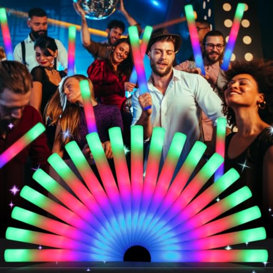 Foam Glow Sticks, Bulk LED Foa - Flashing Led Foam Sticks Party recensie en prijs