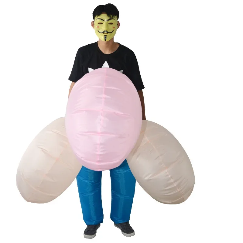 2024 Grappig Opblaasbaar Pak N - Inflatable Dinosaur Costume Adult recensie en prijs