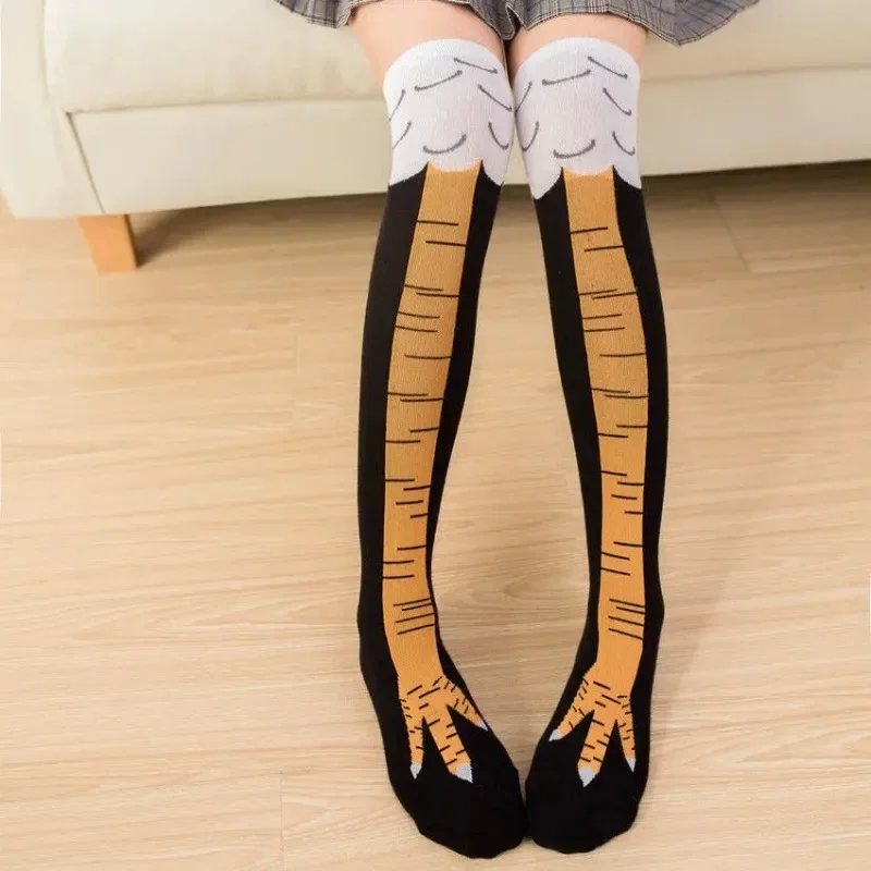 Grappige Kippenpoot Kous Overk - Funny Chicken Leg Socks recensie en prijs