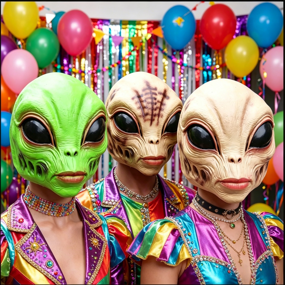 Halloween Alien Masker Feestko - Latex Alien Mask Realistic recensie en prijs