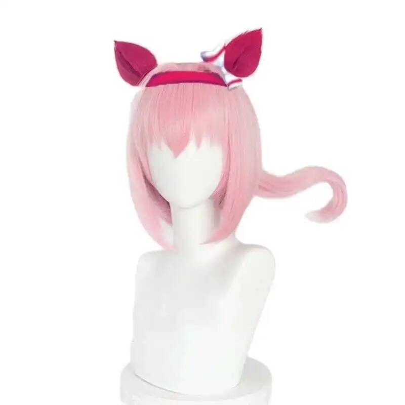 Uma Musume Haru Urara Cosplay  - Anime Cosplay Wig Heat Resistant recensie en prijs