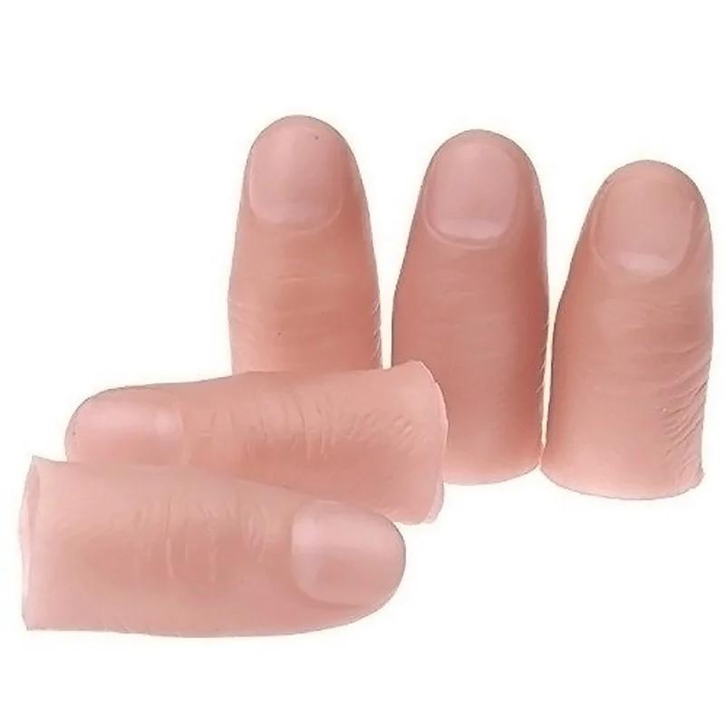 5 stks/set Fakes Zachte Duim T - Thumb Tip Magic Trick Set recensie en prijs
