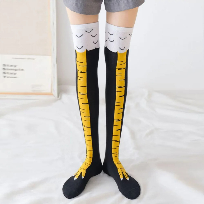 Kippenpootjes Lange Sokken Dam - Funny Chicken Leg Socks recensie en prijs