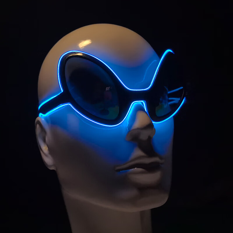 Cool Light Up LED Alien Bril L - Glow In The Dark Party Glasses recensie en prijs